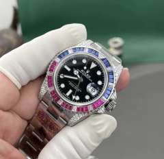 C廠勞力士格林尼治116710GMT綠針改裝升級