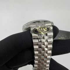 Clean廠勞力士日誌黑面m126234-0015實拍