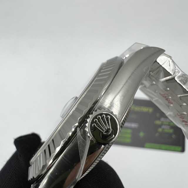 Clean廠勞力士日誌黑面m126234-0015實拍