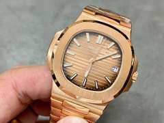 3K廠百達翡麗鸚鵡螺5711玫瑰金升級18K包金