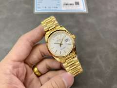 GM廠勞力士星期日誌36mm白面18K包金改裝