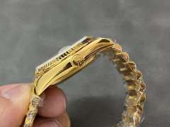 GM廠勞力士星期日誌36mm白面18K包金改裝