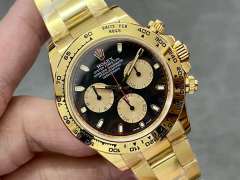 Clean廠勞力士紅針鋼帶地通拿m116508包金升級