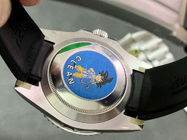 C廠勞力士黑水鬼40mm私人訂製換裝膠帶款