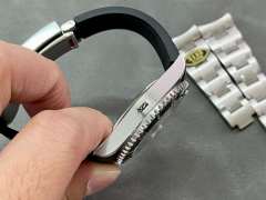 C廠勞力士黑水鬼40mm私人訂製換裝膠帶款