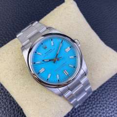 VS廠勞力士蠔式恆動m126000-0006-Tiffany藍