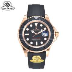 GOLD廠勞力士配重款玫瑰金遊艇m126655
