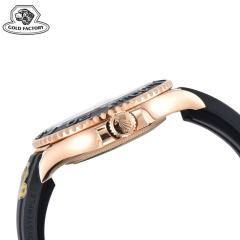 GOLD廠勞力士配重款玫瑰金遊艇m126655