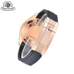 GOLD廠勞力士配重款玫瑰金遊艇m126655