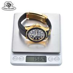 高仿勞力士Gold廠黃金遊艇m226658配重款