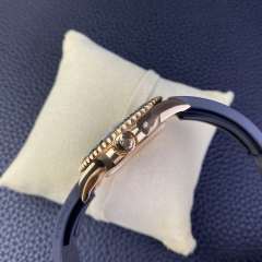 Gold廠高仿勞力士配重款玫瑰金遊艇145克