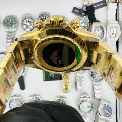 C廠高仿勞力士地通拿m116508-0013綠金地