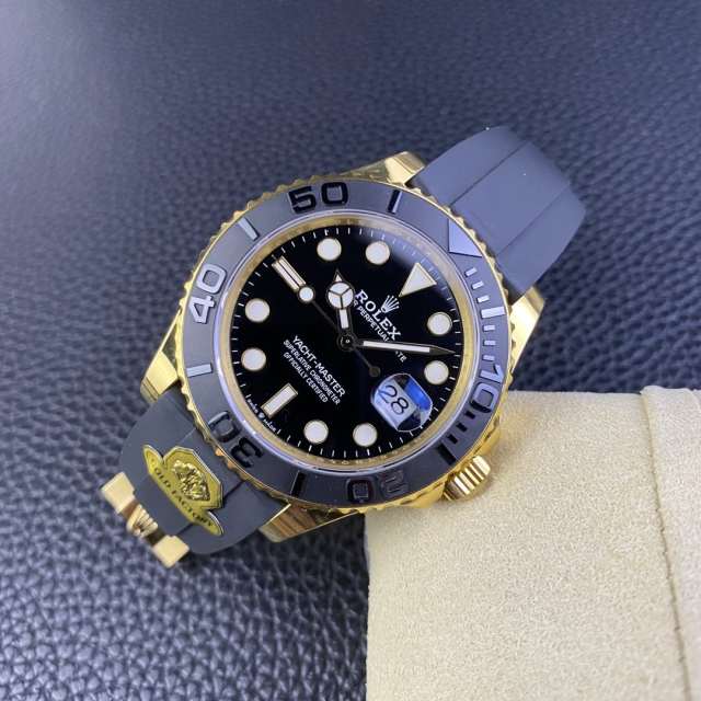 G廠高仿勞力士黃金遊艇m226658配重款156克
