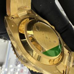 Clean廠勞力士全金黑水鬼改裝包金案例