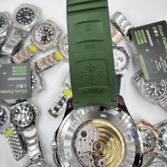 3K廠百達翡麗橄欖綠手雷5168老款實拍