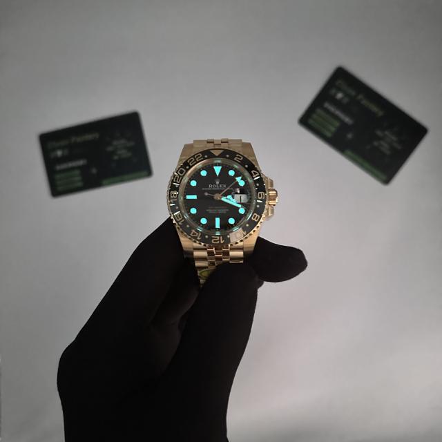 Clean廠勞力士全金GMTm126718grnr實拍