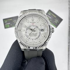 N廠勞力士縱航者m336239-0003膠帶白面