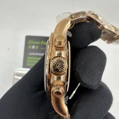 C廠地通拿V3玫瑰金鋼帶m116505-0008實拍