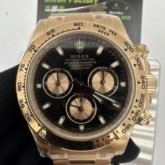 C廠地通拿V3玫瑰金鋼帶m116505-0008實拍