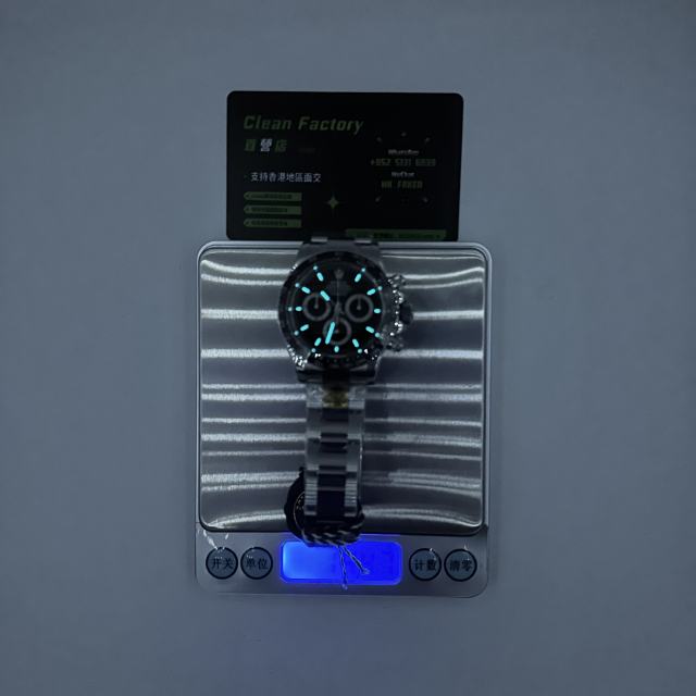 ZF廠香港勞力士m126500ln-0002黑陶地