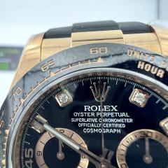 C廠勞力士地通拿V3m116515玫瑰金鑽刻實拍