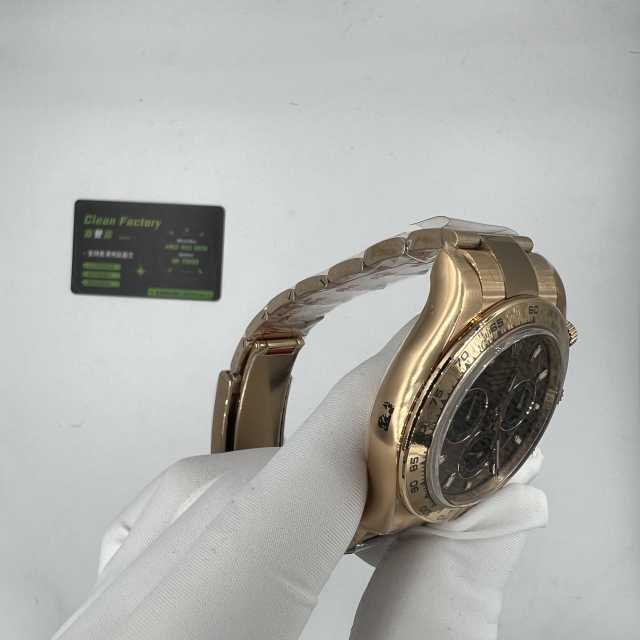 Clean廠Rolex地通拿V3m116505玫瑰金朱古力實拍