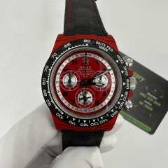 DIW廠勞力士地通拿4130機芯紅碳纖維