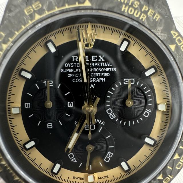 DIW廠RolexDaytona碳纖維4130機芯黑金款