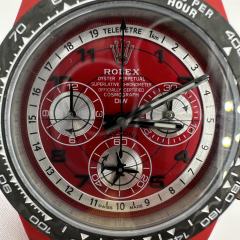 DIW廠勞力士地通拿4130機芯紅碳纖維