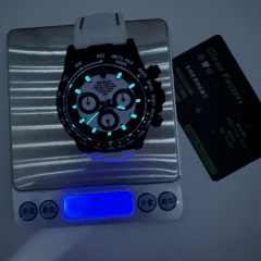 DIW廠香港高仿勞力士地通拿碳纖維4130機芯