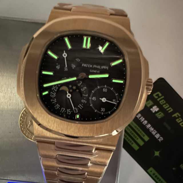 PPF廠百達翡麗5712玫瑰金48小時真動能顯示