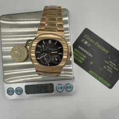 PPF廠百達翡麗5712玫瑰金48小時真動能顯示