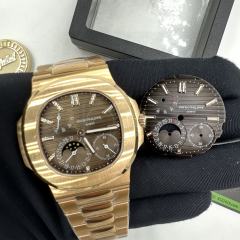 PPF廠百達翡麗5712/1R玫瑰金改裝升級BUFF代用配件