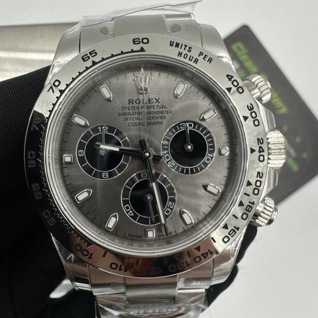 BT廠勞力士白金地通拿m116509-0072灰盤實拍