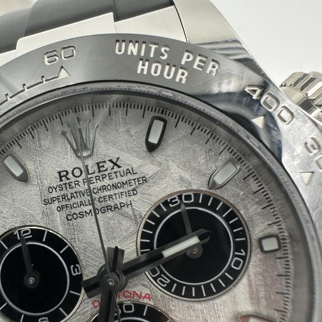 APS廠勞力士地通拿配重版本147克改裝真隕石錶盤