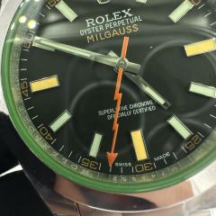 GM廠勞力士閃電綠玻璃m116400gv-0001實拍