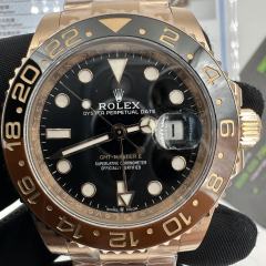 C廠勞力士GMT大閘蟹升級包金案例