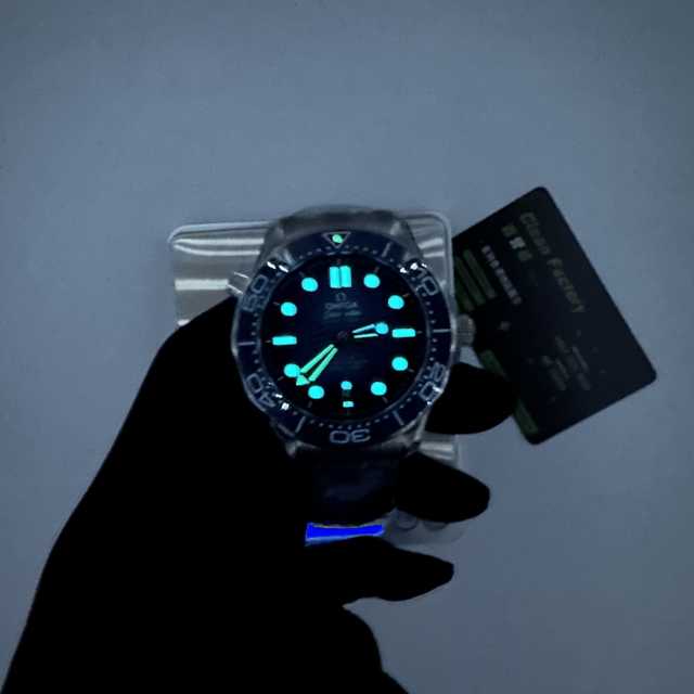 VS廠Omega海馬300冰藍款8800機芯實拍