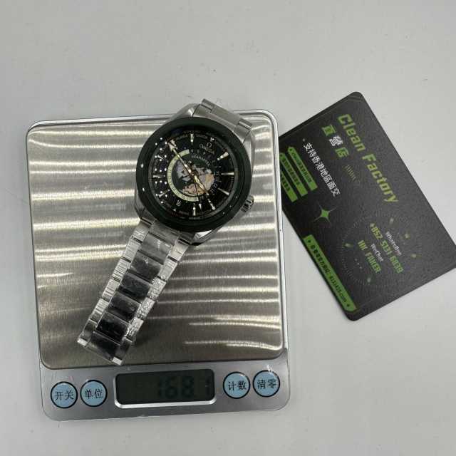 VS廠Omega海馬系列世界時綠地球腕錶實拍