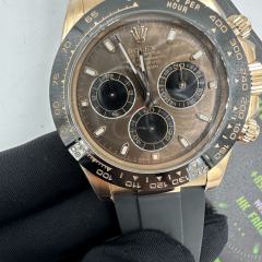 C廠勞力士膠帶地通拿m116515ln啡面/朱古力