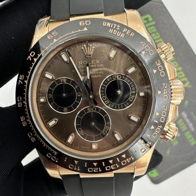 C廠勞力士膠帶地通拿m116515ln啡面/朱古力