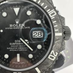 DIW勞力士碳纖維水鬼40mm實拍