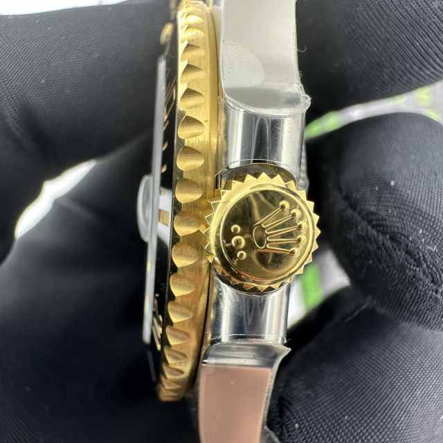 C+廠勞力士間金黑水鬼40mm配重版本18K包金
