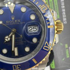 C+廠勞力士間金藍水鬼40mm配重版本18K包金