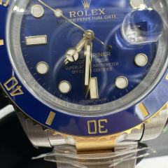 C+廠勞力士間金藍水鬼40mm配重版本18K包金