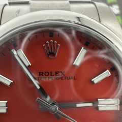 C廠勞力士恆動系列m124300-0007紅面