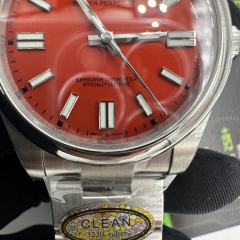 C廠勞力士恆動系列m124300-0007紅面