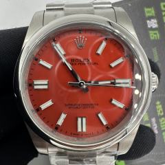 C廠勞力士恆動系列m124300-0007紅面