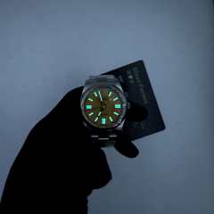 Clean廠勞力士蠔式恆動m124300-0004黃面