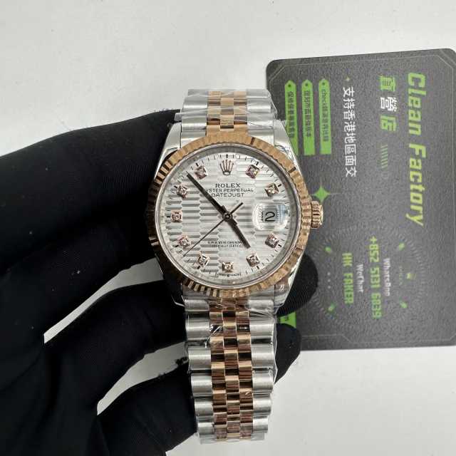 VS廠勞力士日誌型系列m126231-0040